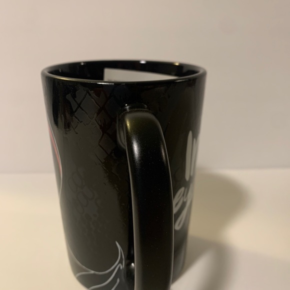 Disney Parks Aladdin Jafar Insert Eye Roll Here Tall Latte Coffe Mug New - Picture 4 of 5